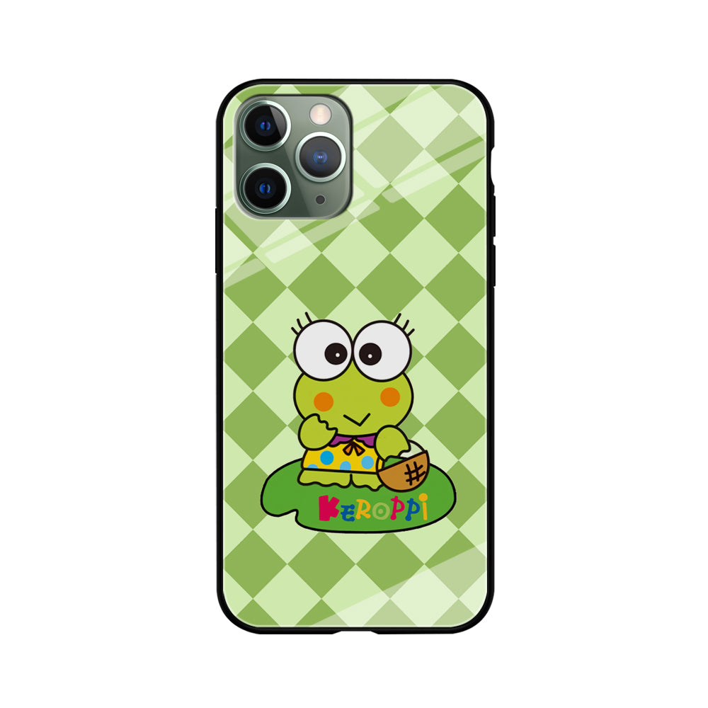 Keroppi on Lotus Leaf iPhone 11 Pro Max Case
