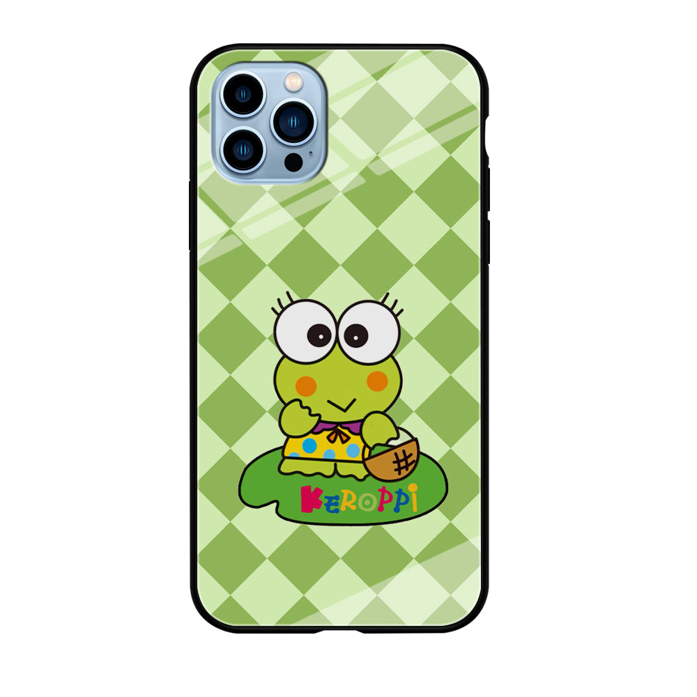 Keroppi on Lotus Leaf iPhone 12 Pro Case