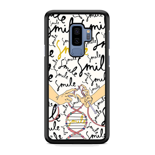 Knitting The DNA of Smile Samsung Galaxy S9 Plus Case