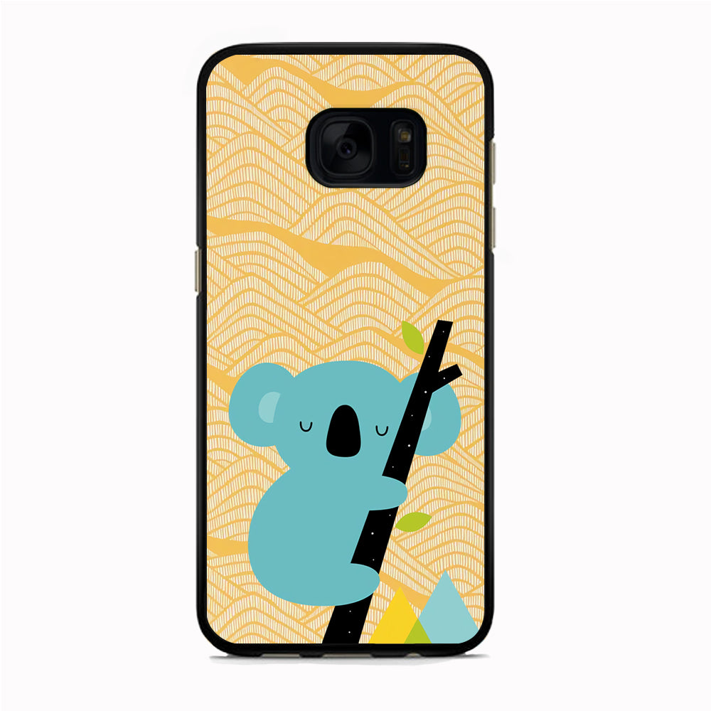 Koala Day Light Habit Samsung Galaxy S7 Edge Case