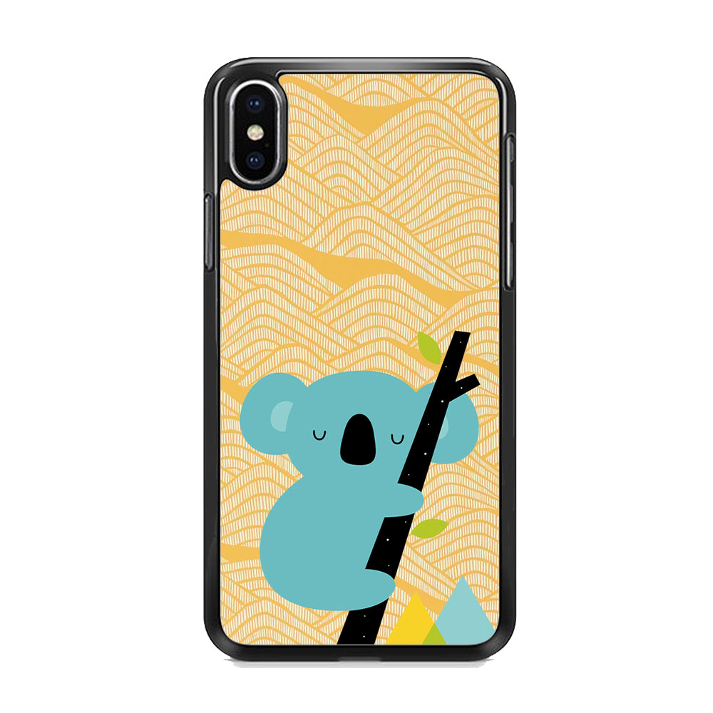 Koala Day Light Habit iPhone X Case