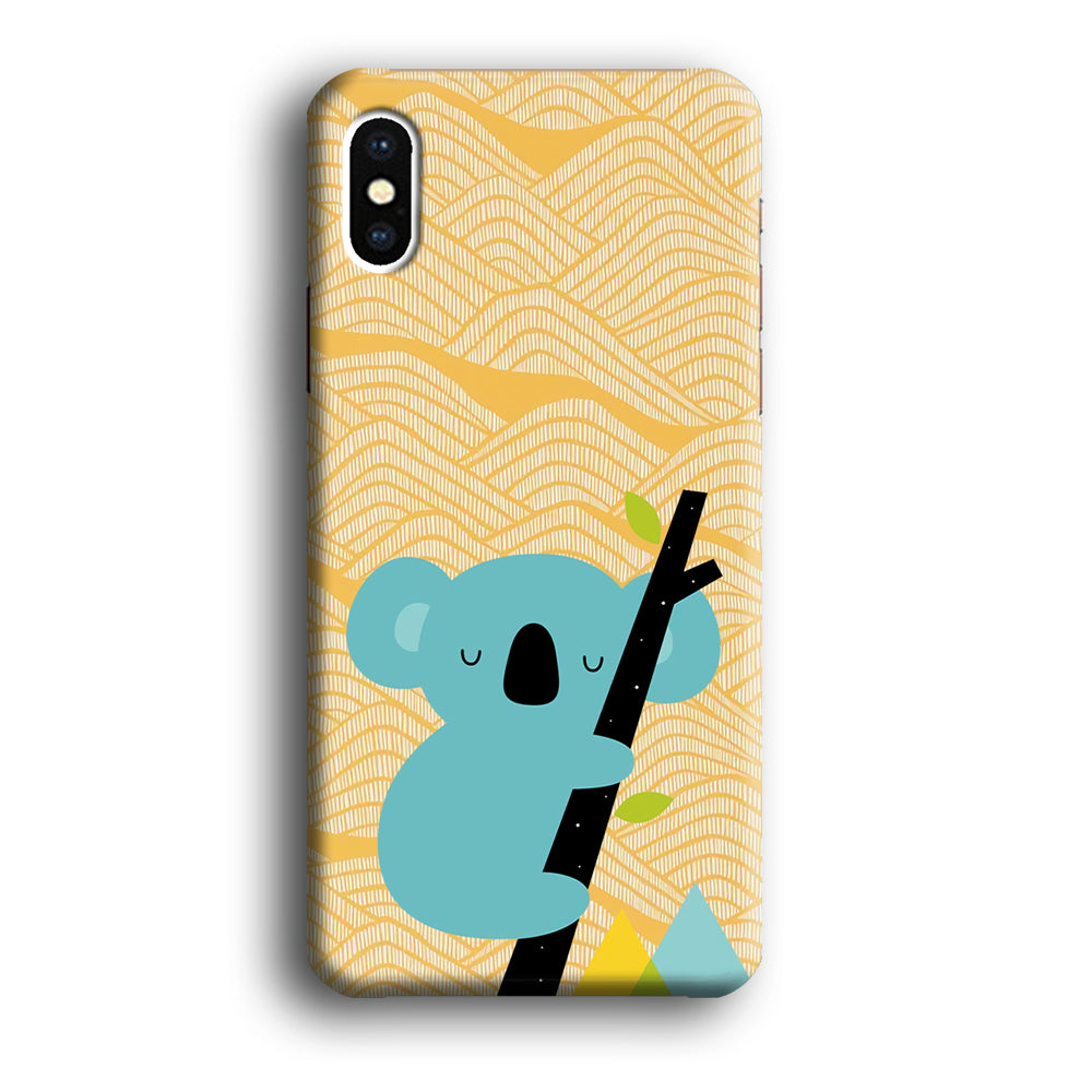 Koala Day Light Habit iPhone X Case