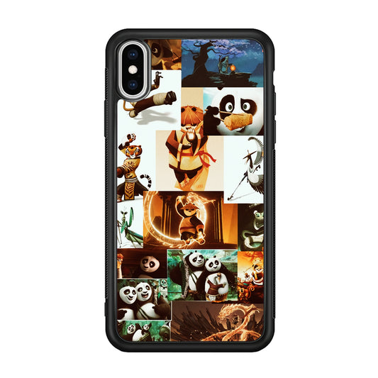 Kung Fu Panda Aesthetic iPhone XS Case