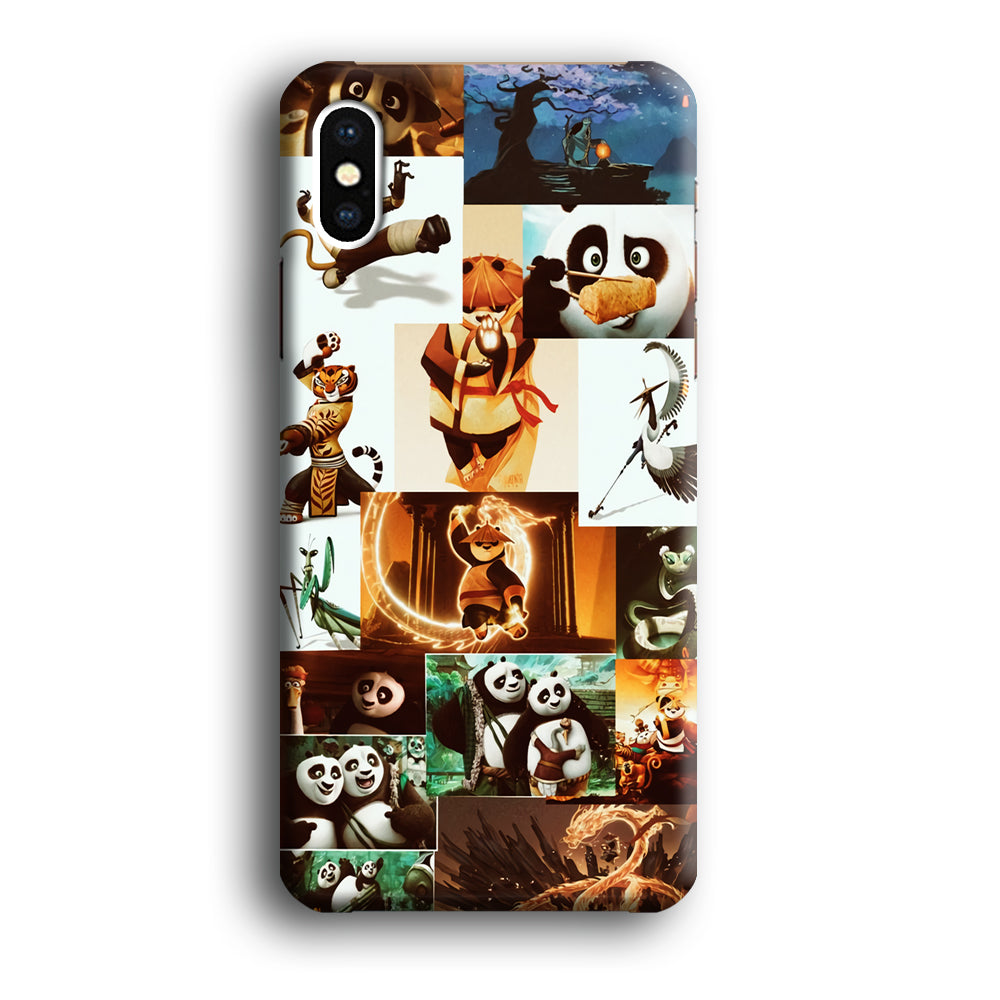 Kung Fu Panda Aesthetic iPhone X Case