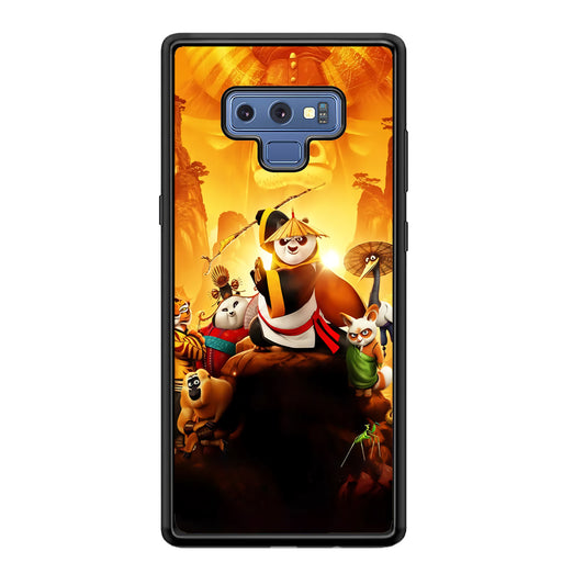 Kung Fu Panda Poster Samsung Galaxy Note 9 Case