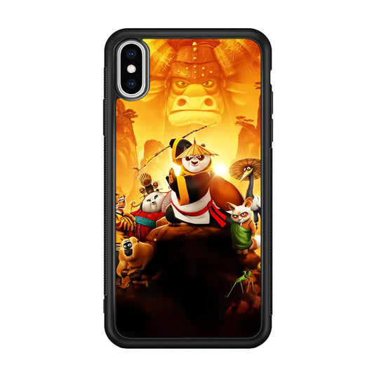 Kung Fu Panda Poster iPhone XS MAX Case