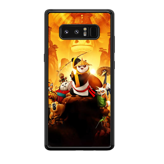Kung Fu Panda Poster Samsung Galaxy Note 8 Case