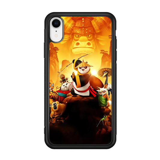 Kung Fu Panda Poster iPhone XR Case