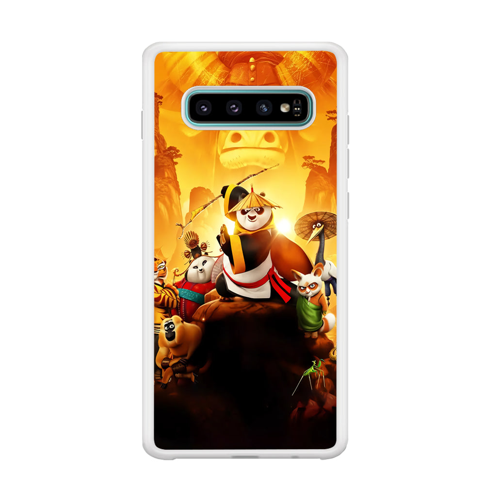 Kung Fu Panda Poster Samsung Galaxy S10 Case