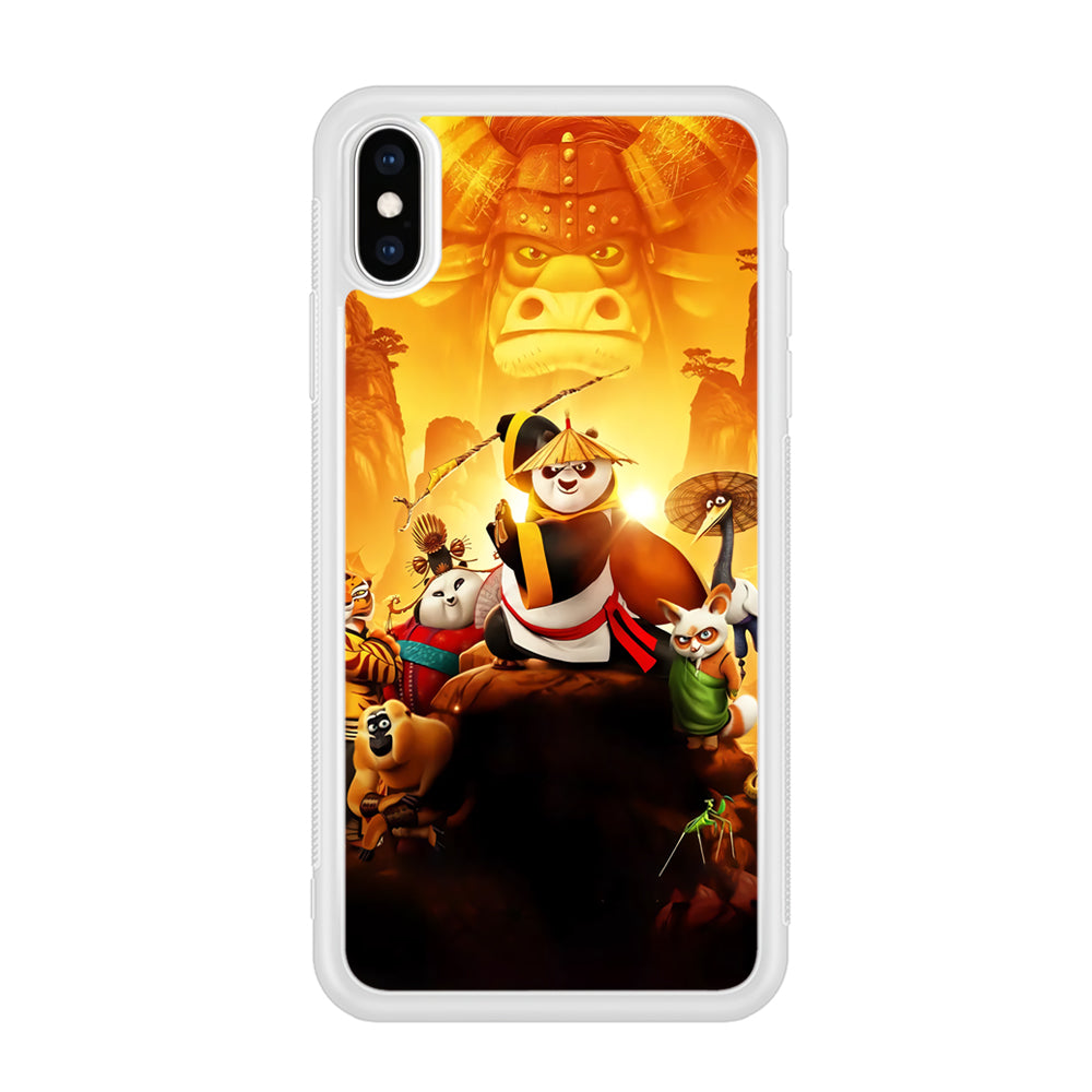 Kung Fu Panda Poster iPhone X Case