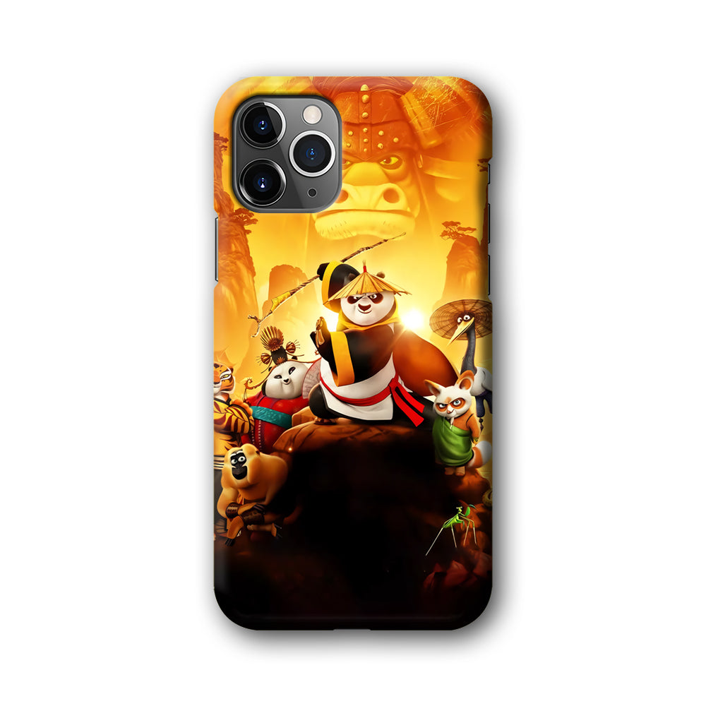 Kung Fu Panda Poster iPhone 11 Pro Case