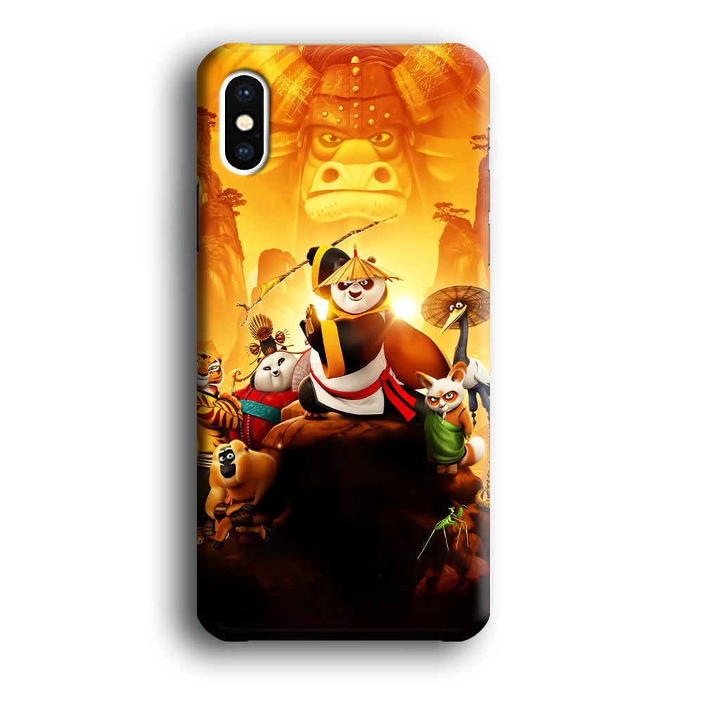 Kung Fu Panda Poster iPhone X Case