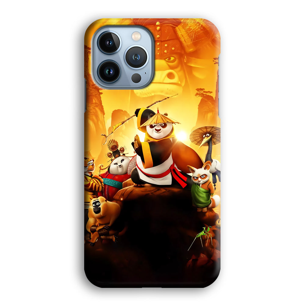 Kung Fu Panda Poster iPhone 13 Pro Max Case