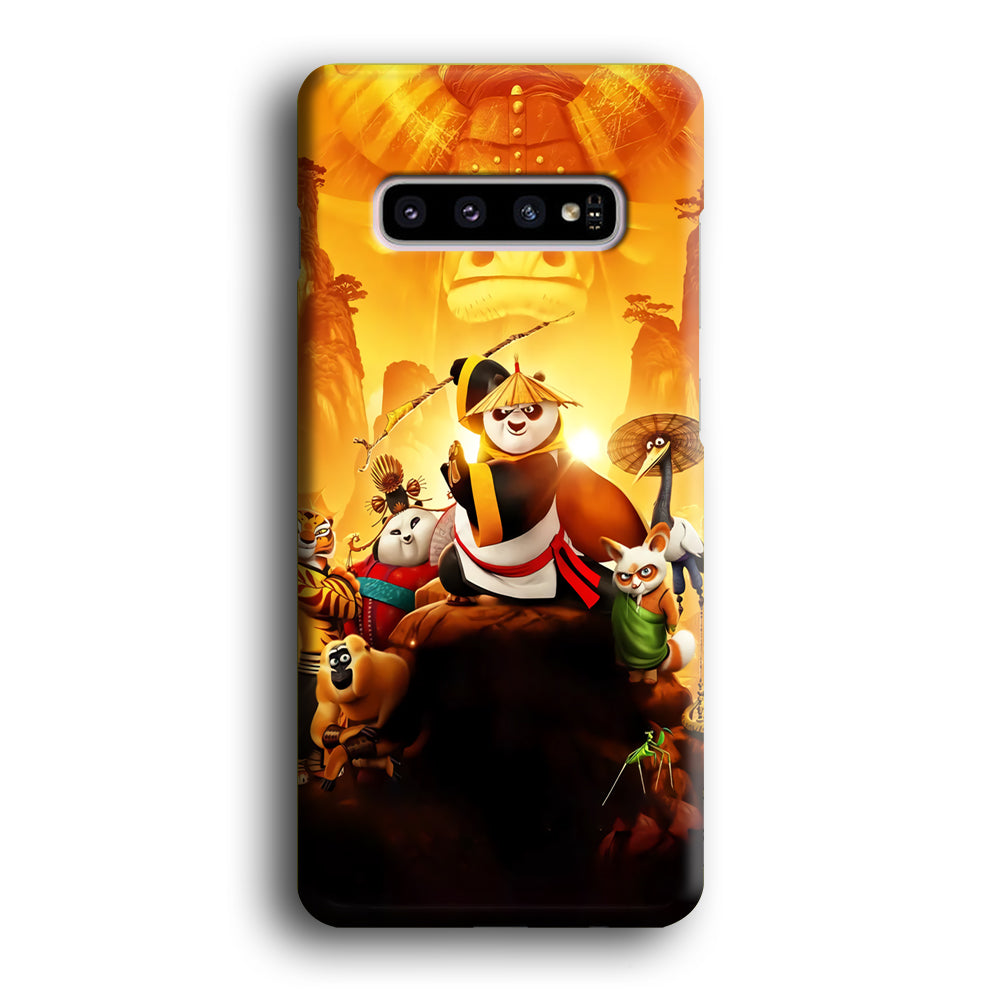 Kung Fu Panda Poster Samsung Galaxy S10 Case