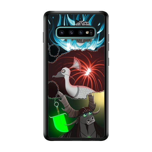Kung Fu Panda Villain Character Samsung Galaxy S10 Plus Case
