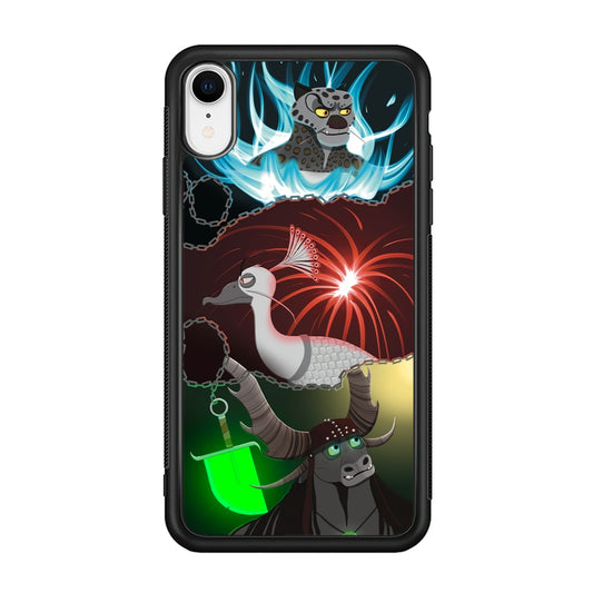 Kung Fu Panda Villain Character iPhone XR Case