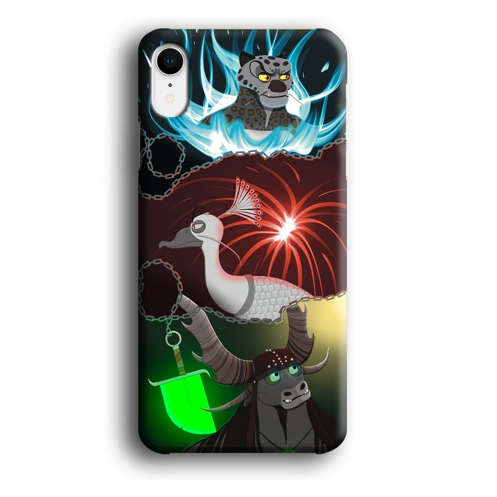 Kung Fu Panda Villain Character iPhone XR Case