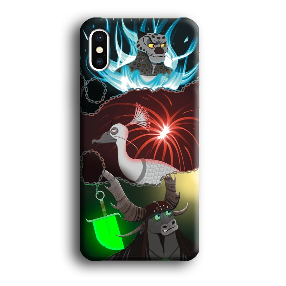 Kung Fu Panda Villain Character iPhone X Case