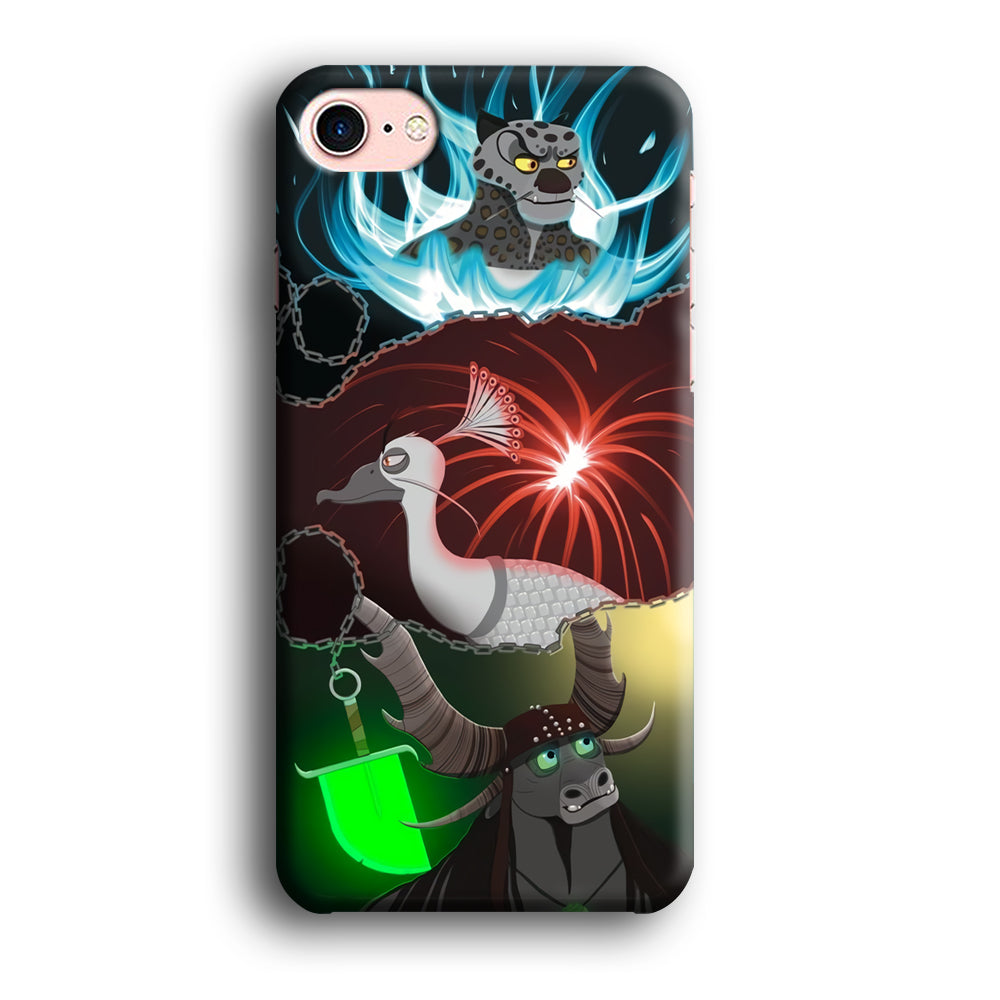 Kung Fu Panda Villain Character iPhone 8 Case