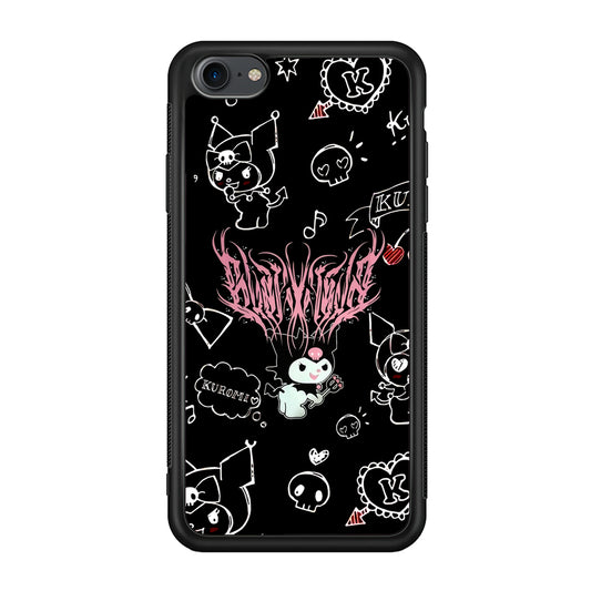 Kuromi Metal Vibes iPhone 8 Case