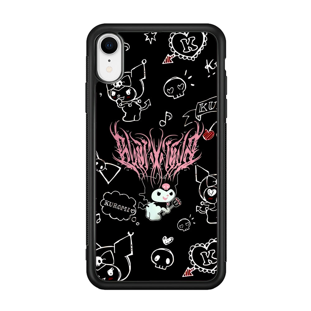 Kuromi Metal Vibes iPhone XR Case
