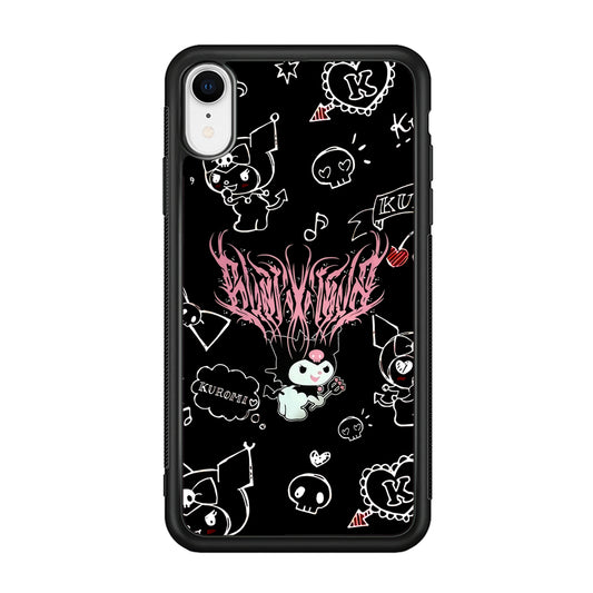 Kuromi Metal Vibes iPhone XR Case