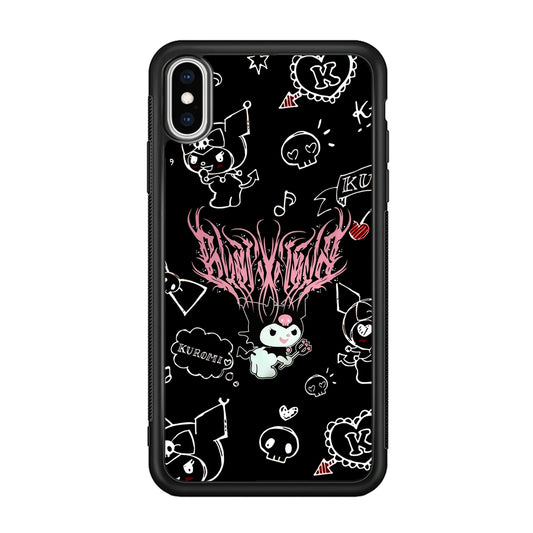 Kuromi Metal Vibes iPhone XS MAX Case