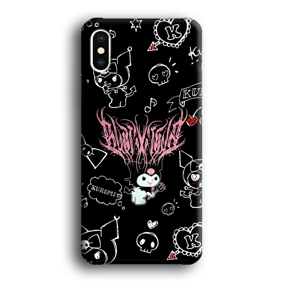 Kuromi Metal Vibes iPhone XS MAX Case