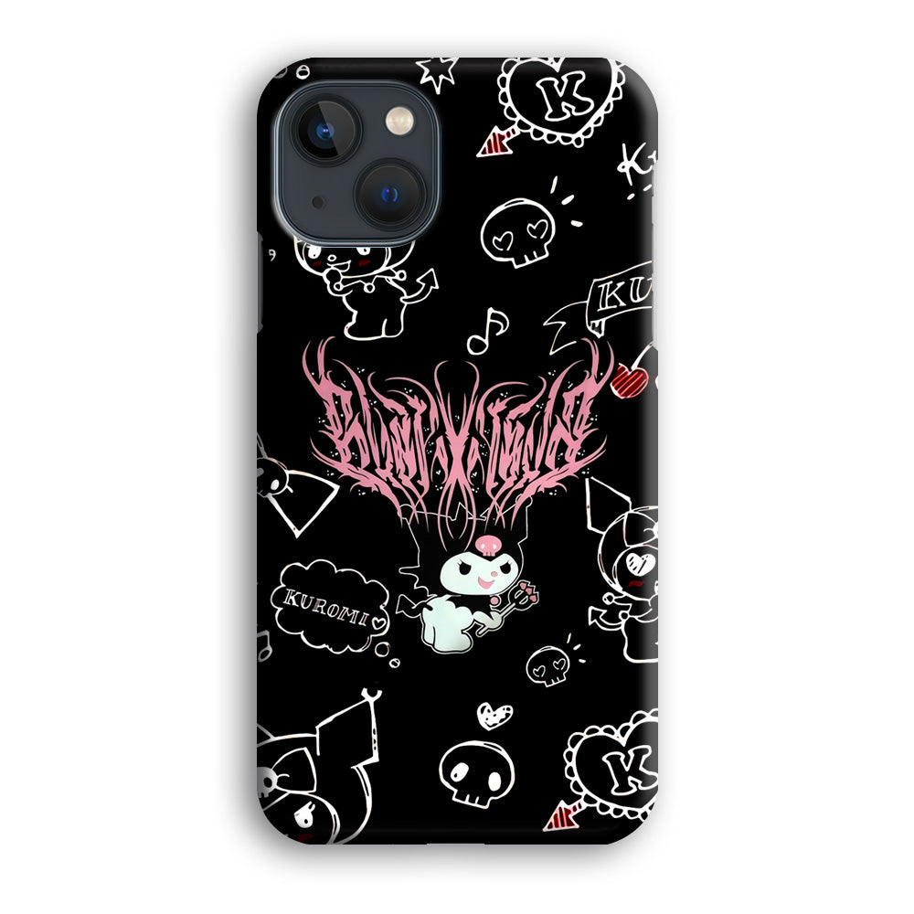 Kuromi Metal Vibes iPhone 13 Case