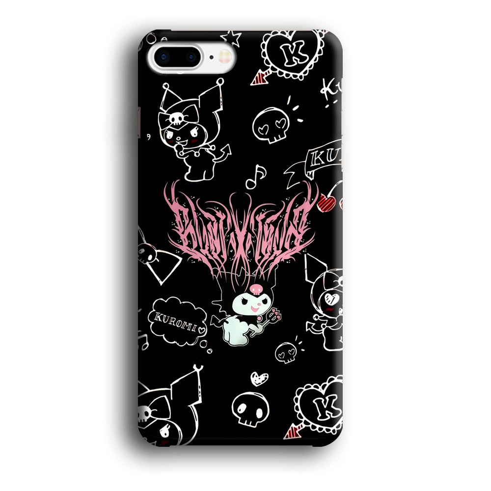 Kuromi Metal Vibes iPhone 8 Plus Case