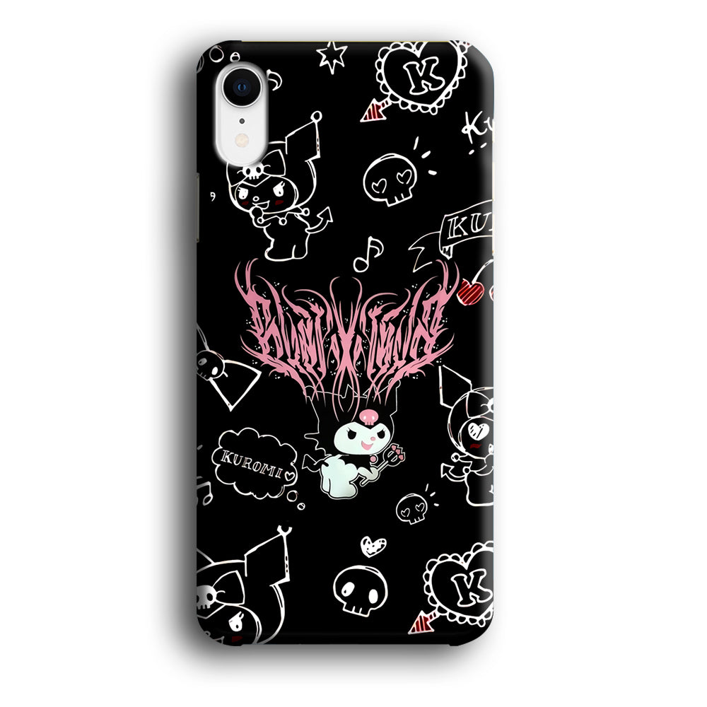 Kuromi Metal Vibes iPhone XR Case