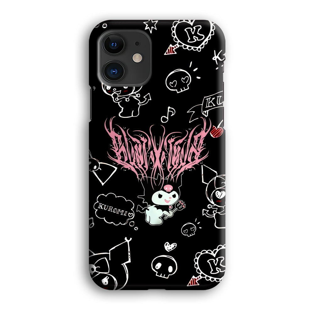 Kuromi Metal Vibes iPhone 12 Case