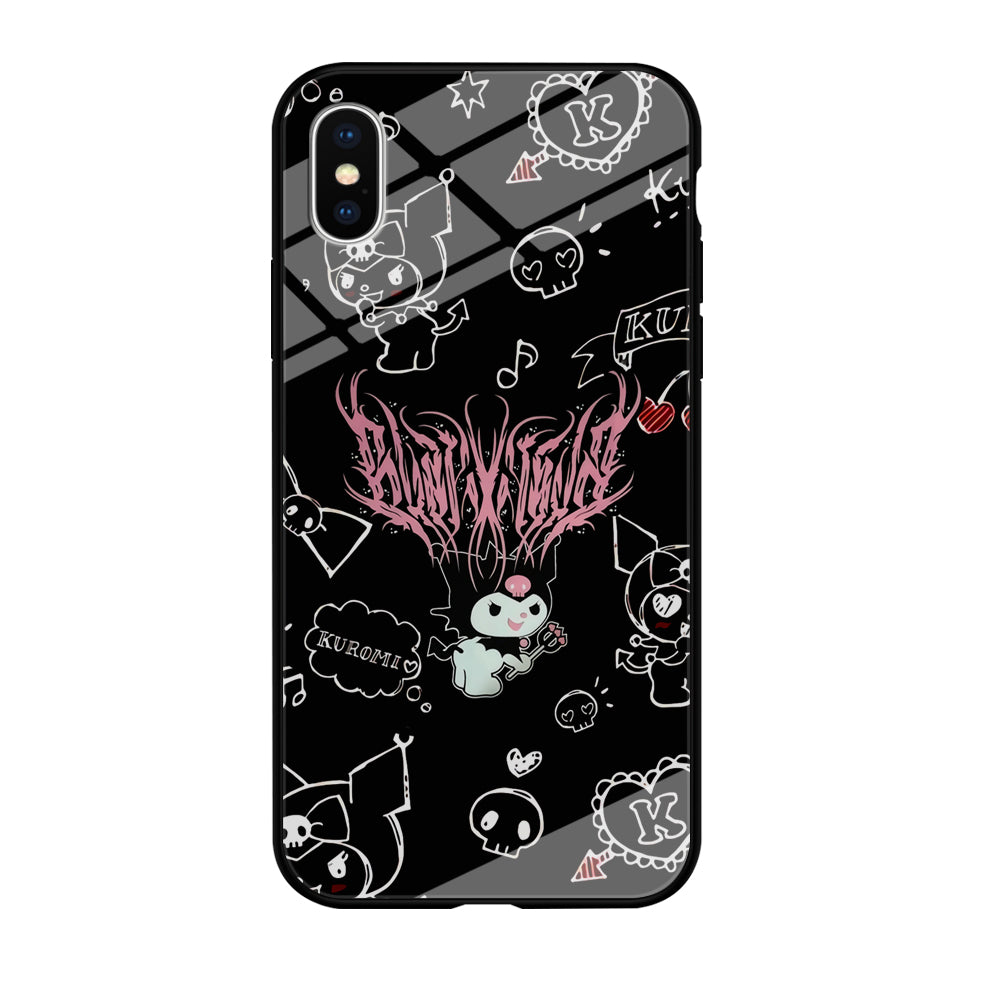 Kuromi Metal Vibes iPhone X Case