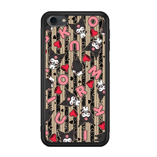 Kuromi Sleepy Face iPod Touch 6 Case - Carneyforia