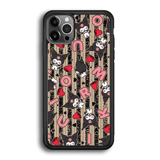 Kuromi Sleepy Face iPhone 12 Pro Max Case