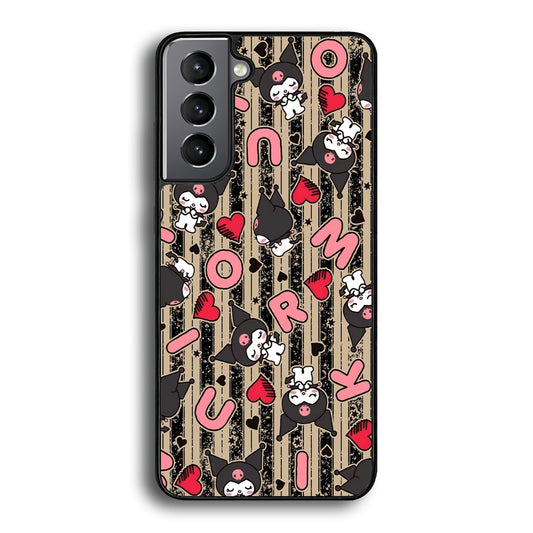 Kuromi Sleepy Face Samsung Galaxy S21 Plus Case - Carneyforia