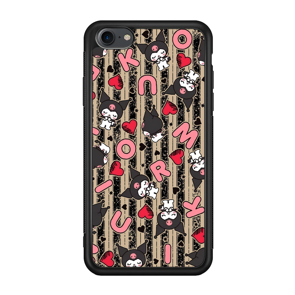 Kuromi Sleepy Face iPhone 8 Case