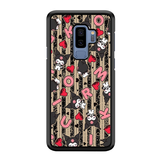 Kuromi Sleepy Face Samsung Galaxy S9 Plus Case