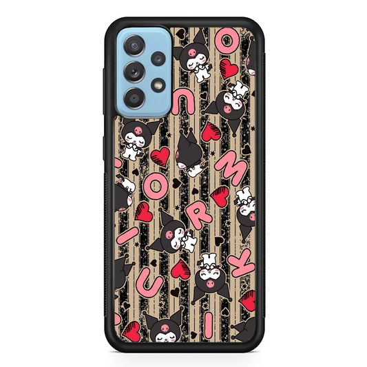 Kuromi Sleepy Face Samsung Galaxy A52 Case