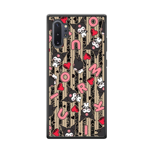 Kuromi Sleepy Face Samsung Galaxy Note 10 Plus Case