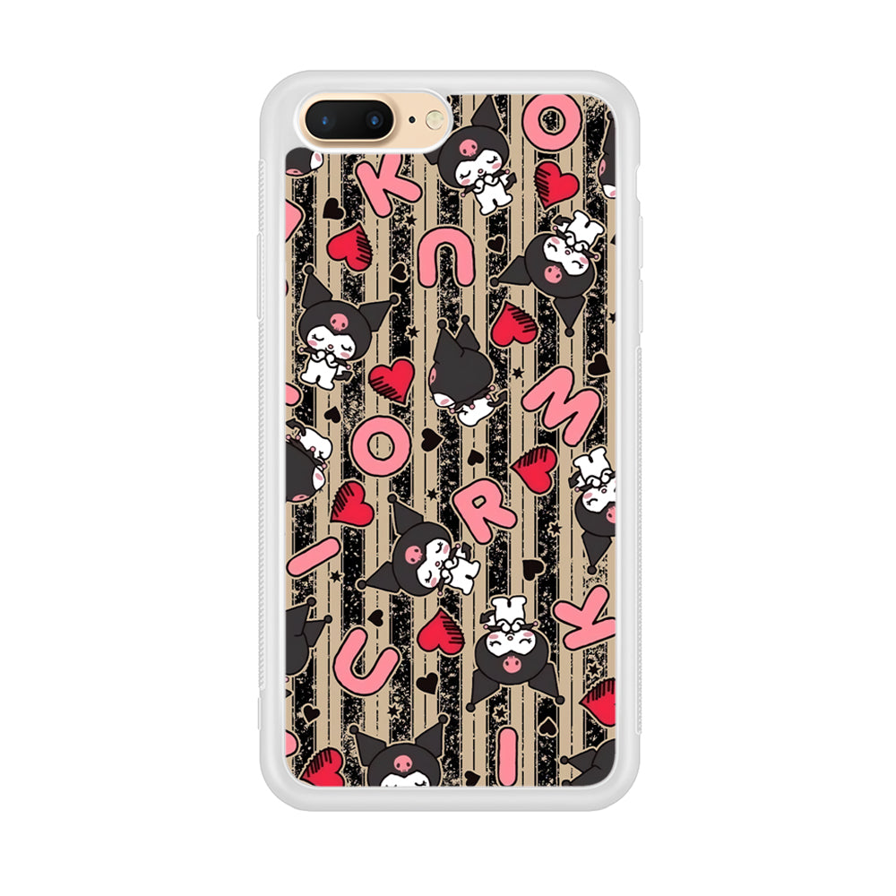 Kuromi Sleepy Face iPhone 8 Plus Case