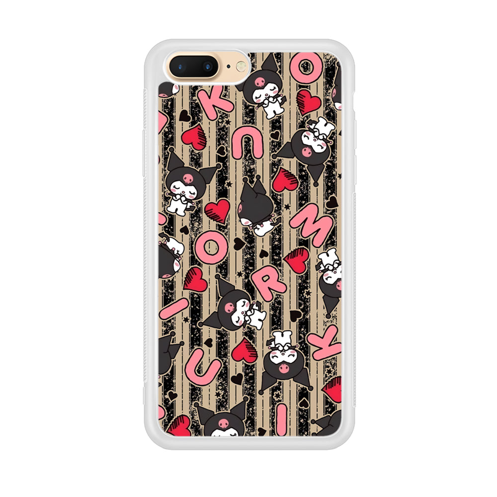 Kuromi Sleepy Face iPhone 7 Plus Case