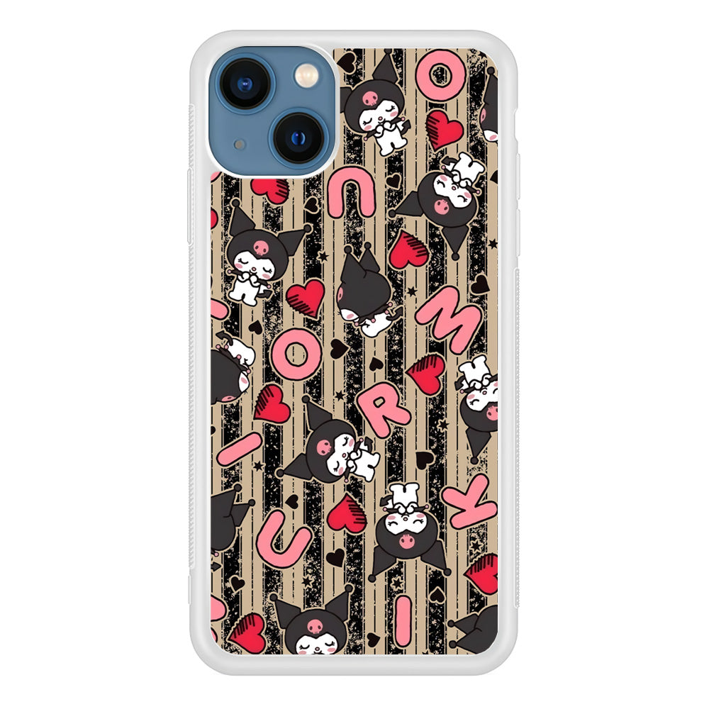 Kuromi Sleepy Face iPhone 13 Case