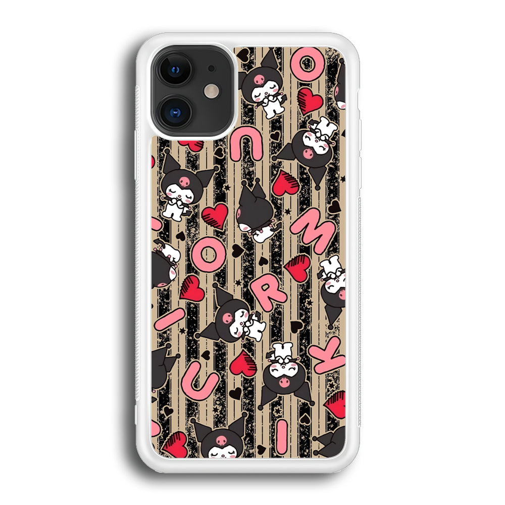 Kuromi Sleepy Face iPhone 12 Case