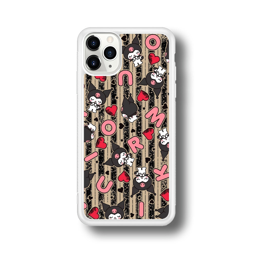 Kuromi Sleepy Face iPhone 11 Pro Case