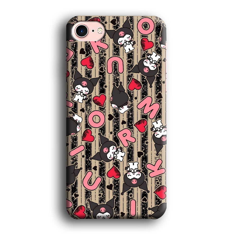 Kuromi Sleepy Face iPhone 8 Case