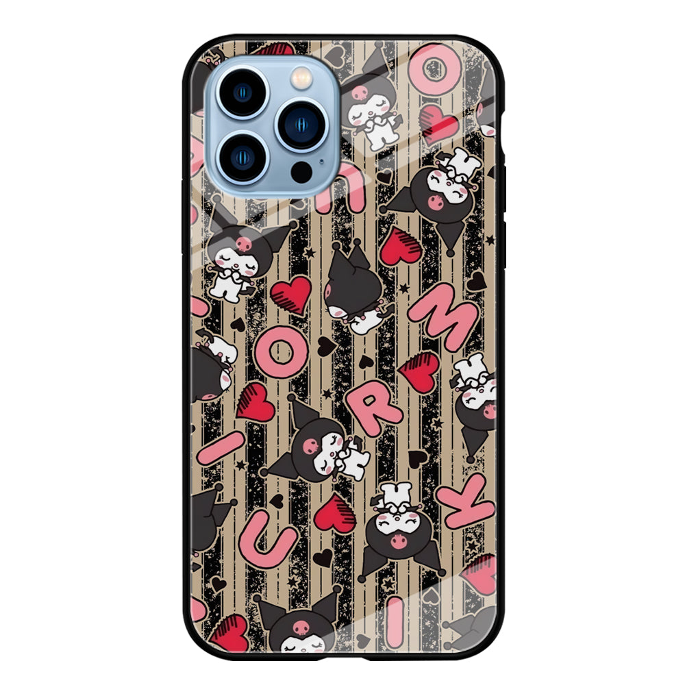 Kuromi Sleepy Face iPhone 13 Pro Max Case