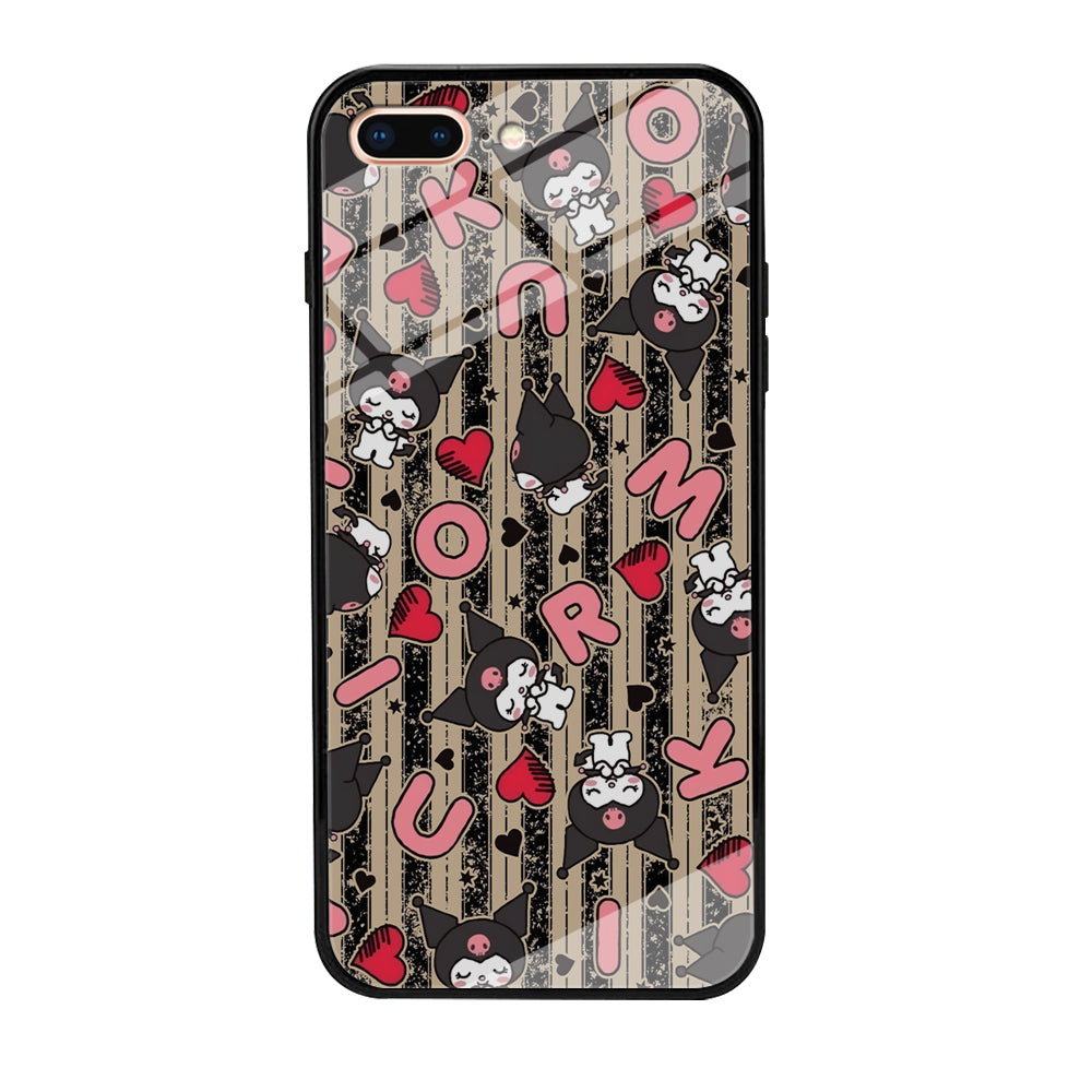 Kuromi Sleepy Face iPhone 8 Plus Case