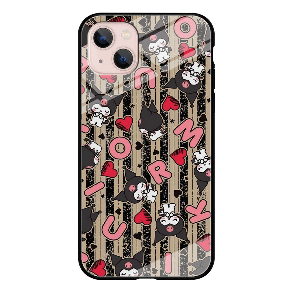 Kuromi Sleepy Face iPhone 13 Case