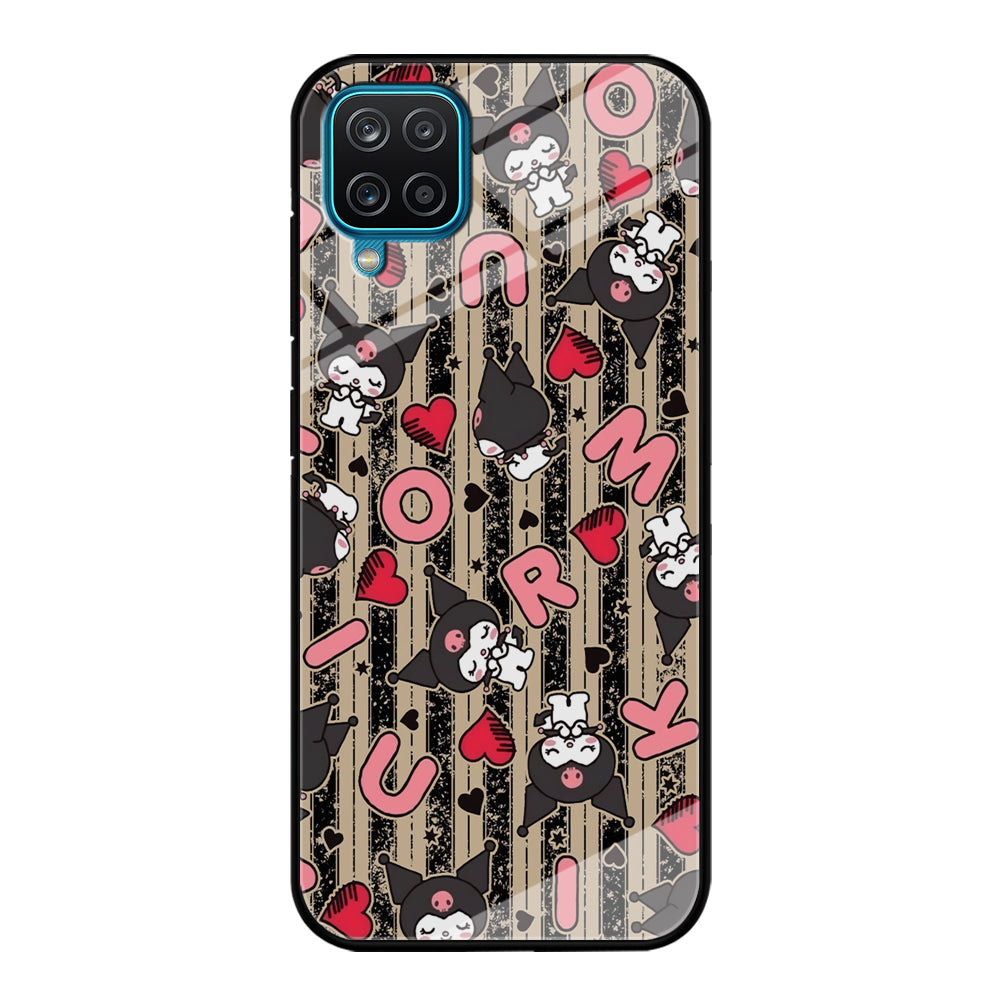 Kuromi Sleepy Face Samsung Galaxy A12 Case